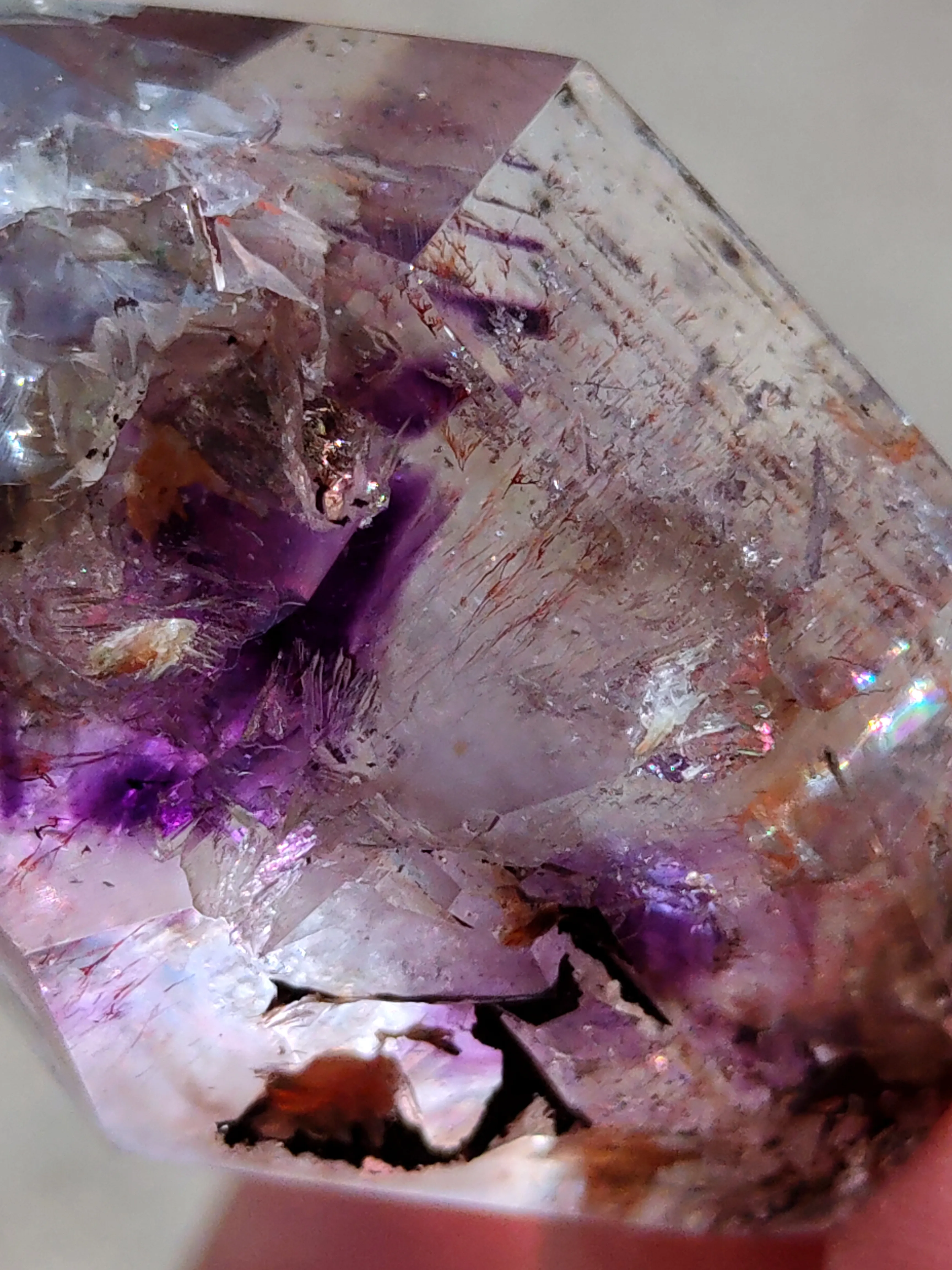 Enhydro  Karur Amethyst Polished Crystal, Water Bubble 💦 in Crystal - image 4