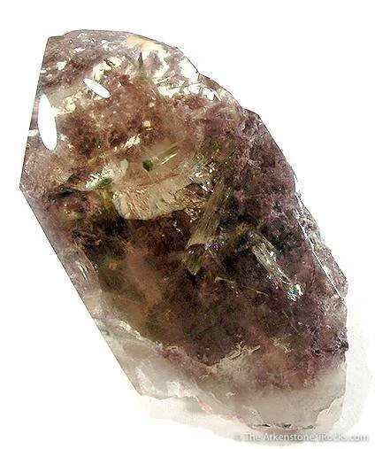 Enhydro Water Bubble in Tourmaline, All Included in Quartz image