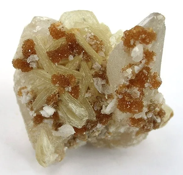 Eosphorite, Muscovite, Quartz image