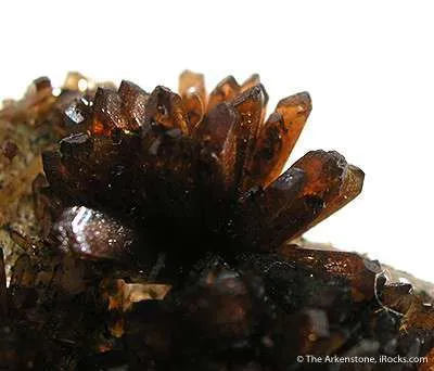 Eosphorite on Quartz - image 2