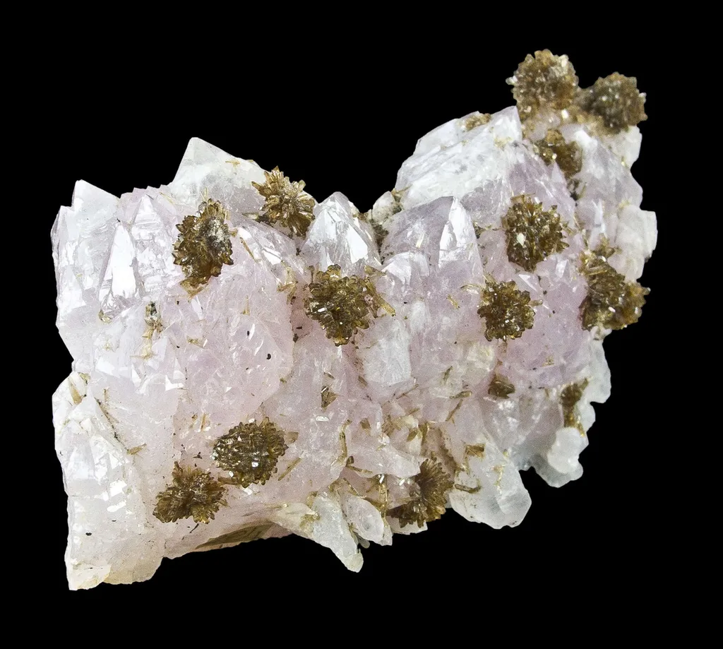 Eosphorite on Rose Quartz - image 6