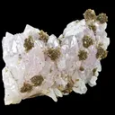 Eosphorite on Rose Quartz - image 6
