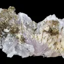 Eosphorite on Rose Quartz - image 7