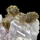 Eosphorite on Rose Quartz - image 4