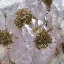 Eosphorite on Rose Quartz - image 3