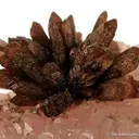 Eosphorite on Rose Quartz With Zanazziite - image 2