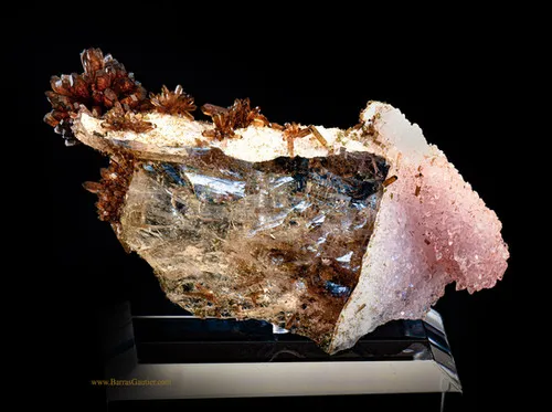 Eosphorite- Quartz - Rose Quartz image