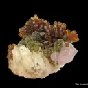 Eosphorite, Roscherite, and Rose Quartz - image 1