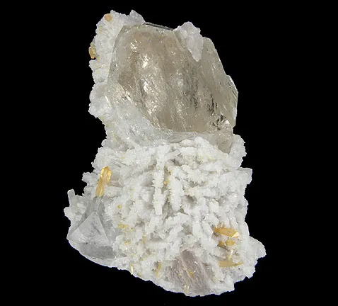 Eosphorite, Topaz, Albite (Var: Cleavelandite) - image 1