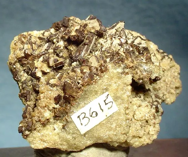 Eosphorite, Tourmaline (Var: Indicolite) image