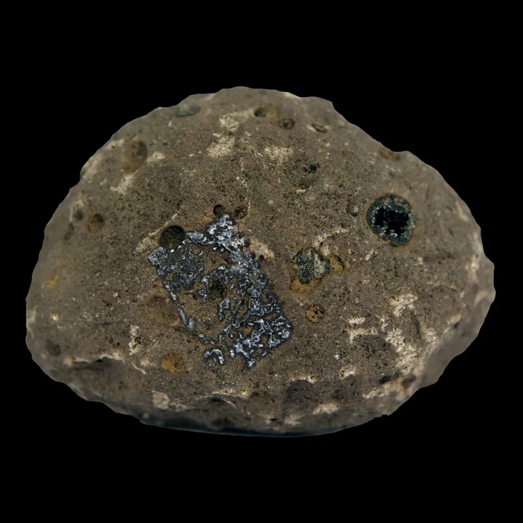 Epi-Stilbite crystal on Chalcedony Natural Mineral Specimen - image 4