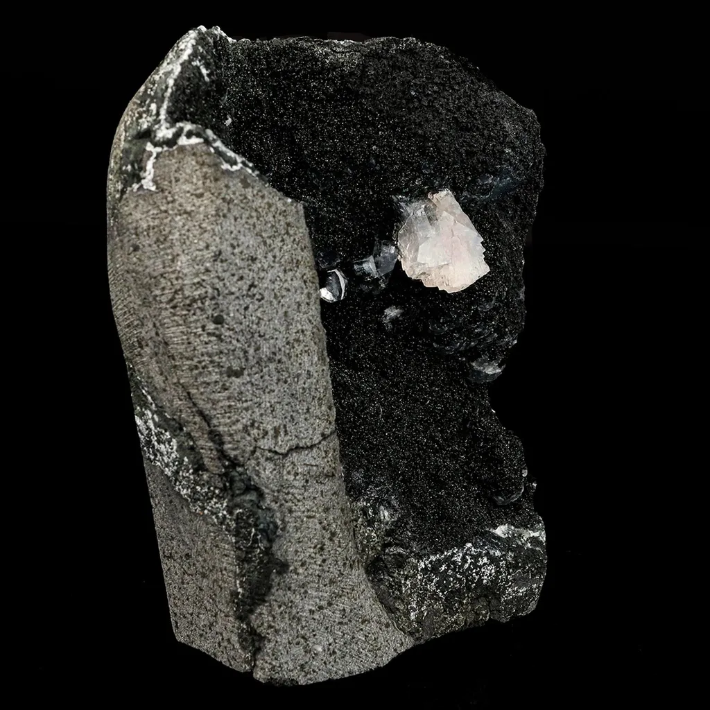 Epi-Stilbite & Heulandite in Julgoldite geode Rare Find Free Standing Natural Mineral Specimen - image 2