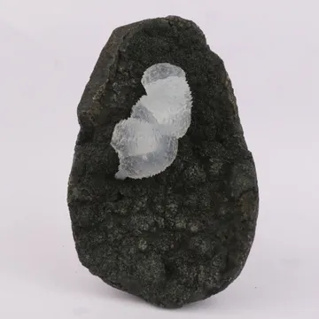 Epi-Stilbite in Julgoldite geode Rare Find Natural Mineral Specimen