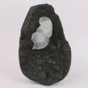 Epi-Stilbite in Julgoldite geode Rare Find Natural Mineral Specimen - image 3