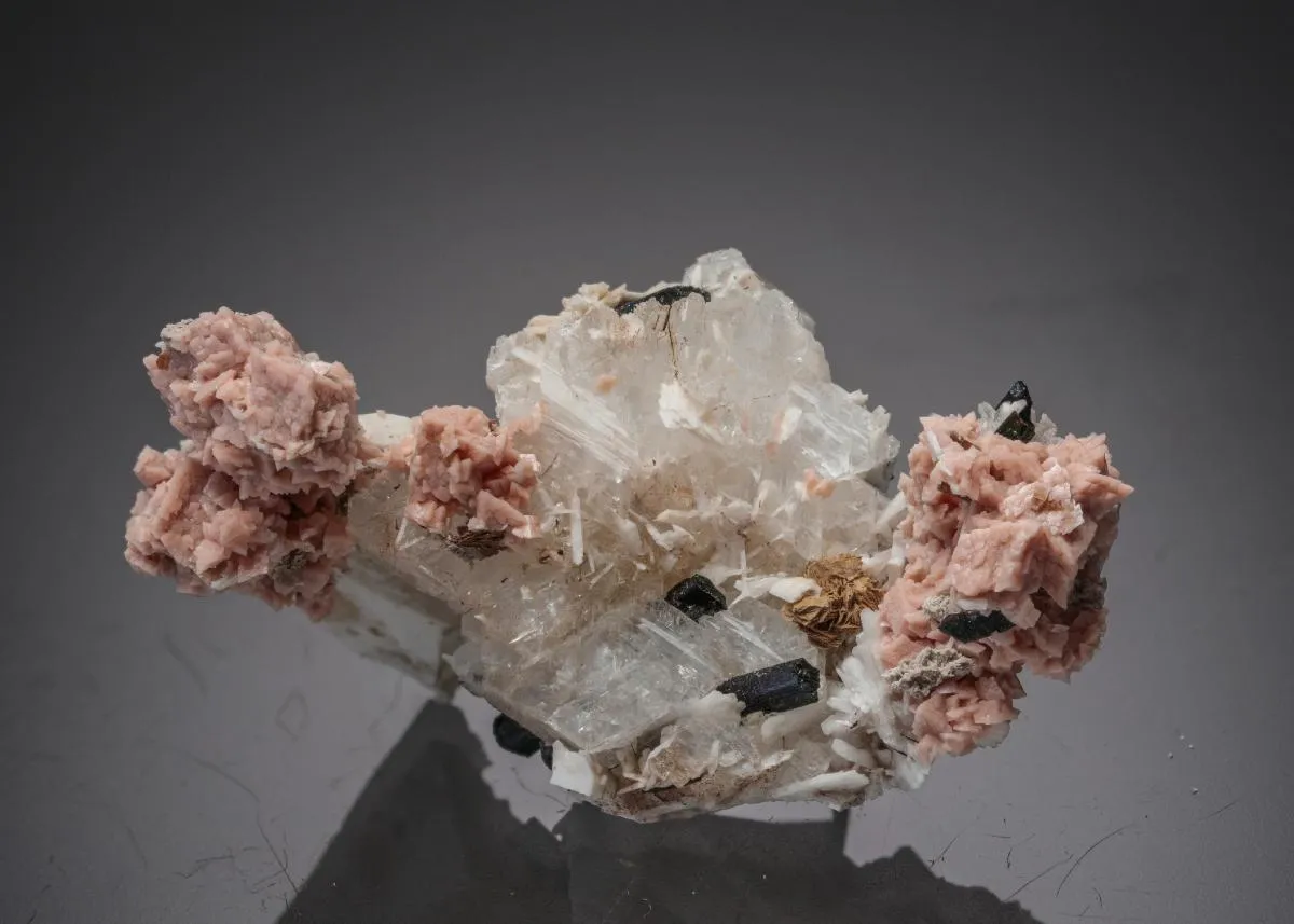 Epididymite with Aegirine and Rhodochrosite - image 1