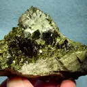 Epidote, Actinolite (Var: Byssolite) - image 1