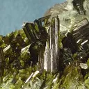 Epidote, Actinolite (Var: Byssolite) - image 2