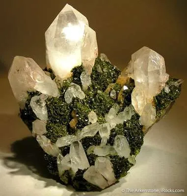 Epidote and Quartz image