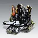 Epidote Cluster from Tormiq Valley Pakistan - image 5