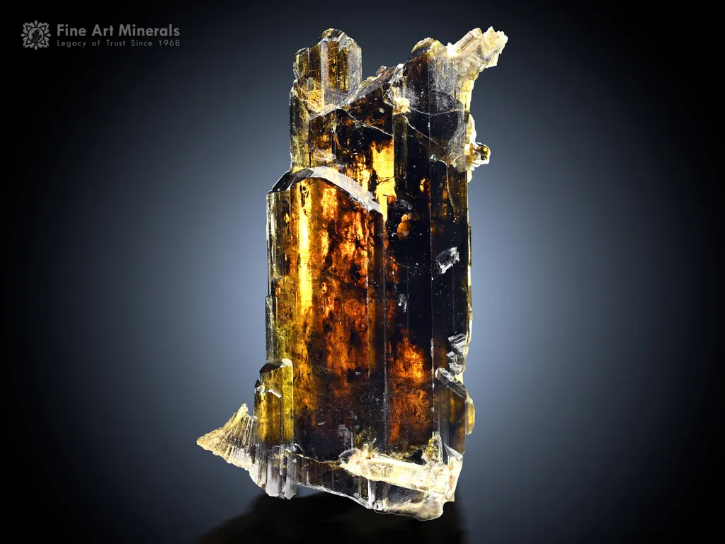 Epidote Crystal from Shigar Pakistan image