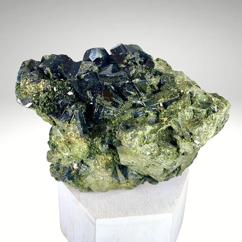 Epidote from Kharan District, Balochistan, Pakistan image