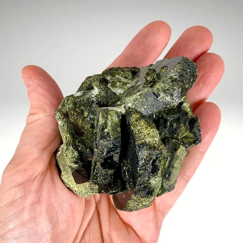 Epidote from Pakistan, Balochistan, Kharan District image