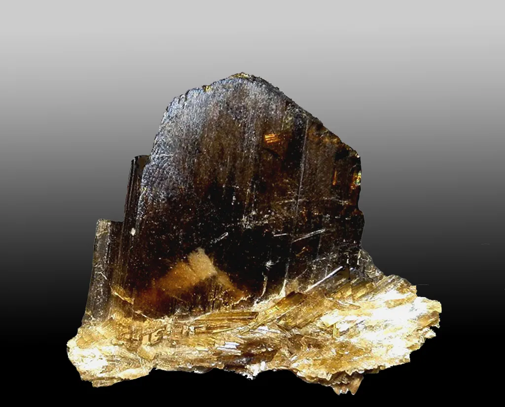 Épidote from Pakistan, Gilgit-Baltistan, Skardu District image