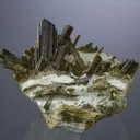 Epidote on Byssolite - image 2