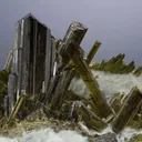Epidote on Byssolite - image 4