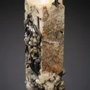Epidote on Orthoclase - image 1
