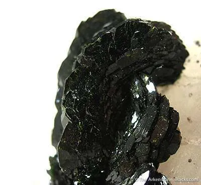 Epidote on Quartz - image 2