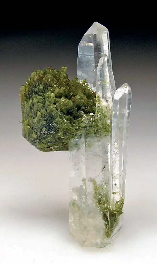Epidote on Quartz image