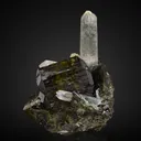 Epidote, Quartz - image 1