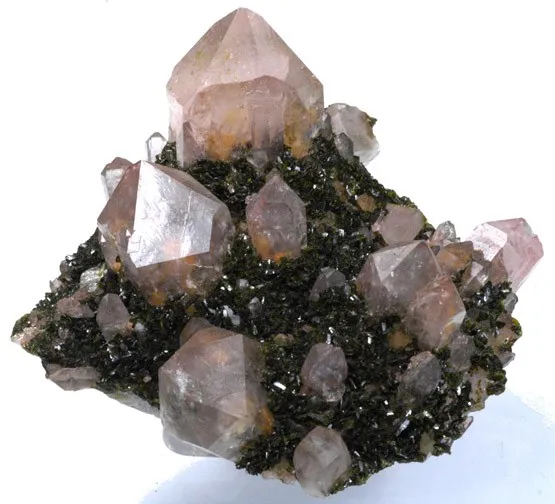 Epidote, Quartz image