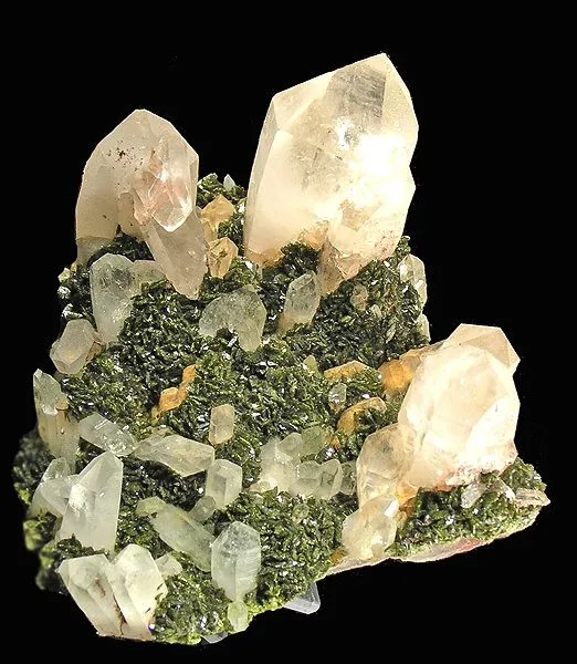 Epidote, Quartz image
