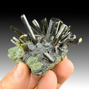 Epidote with Actinolite (Fake)