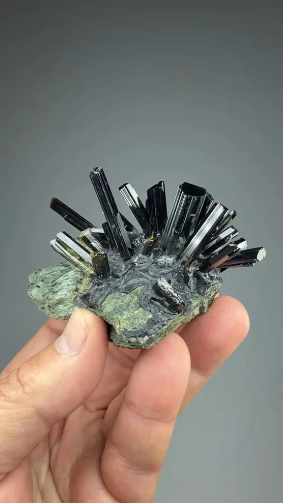Epidote with Actinolite (Fake) - image 2
