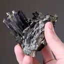 Epidote with Actinolite var. BYSSOLITE - image 2