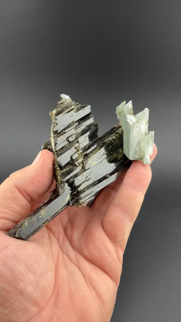 Epidote with Adularia, Chlorite - image 2