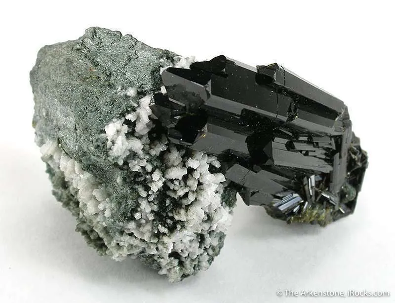 Epidote With Byssolite and Dolomite - image 3
