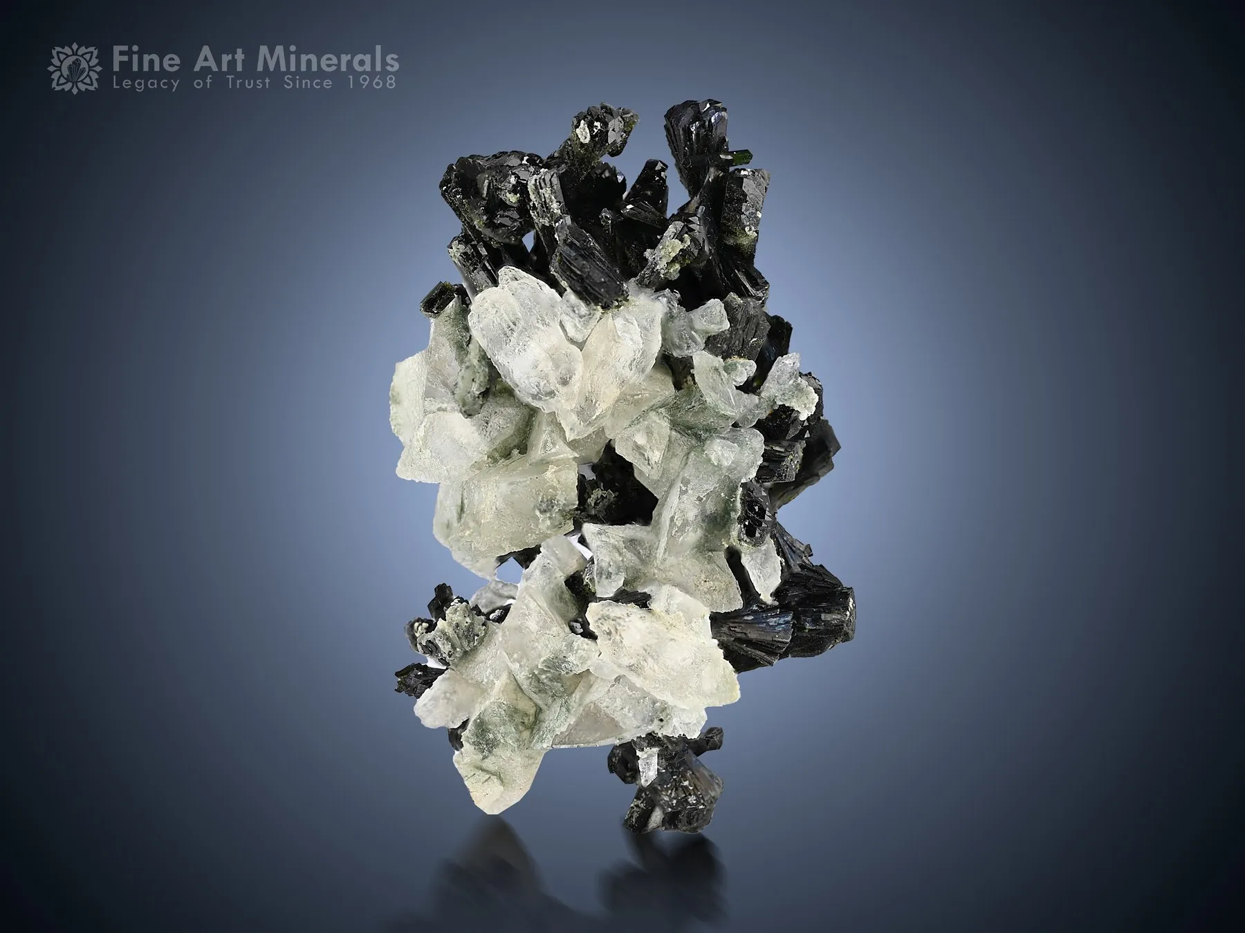 Epidote with Calcite from Baluchistan Pakistan - image 1