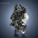 Epidote with Calcite from Baluchistan Pakistan - image 2