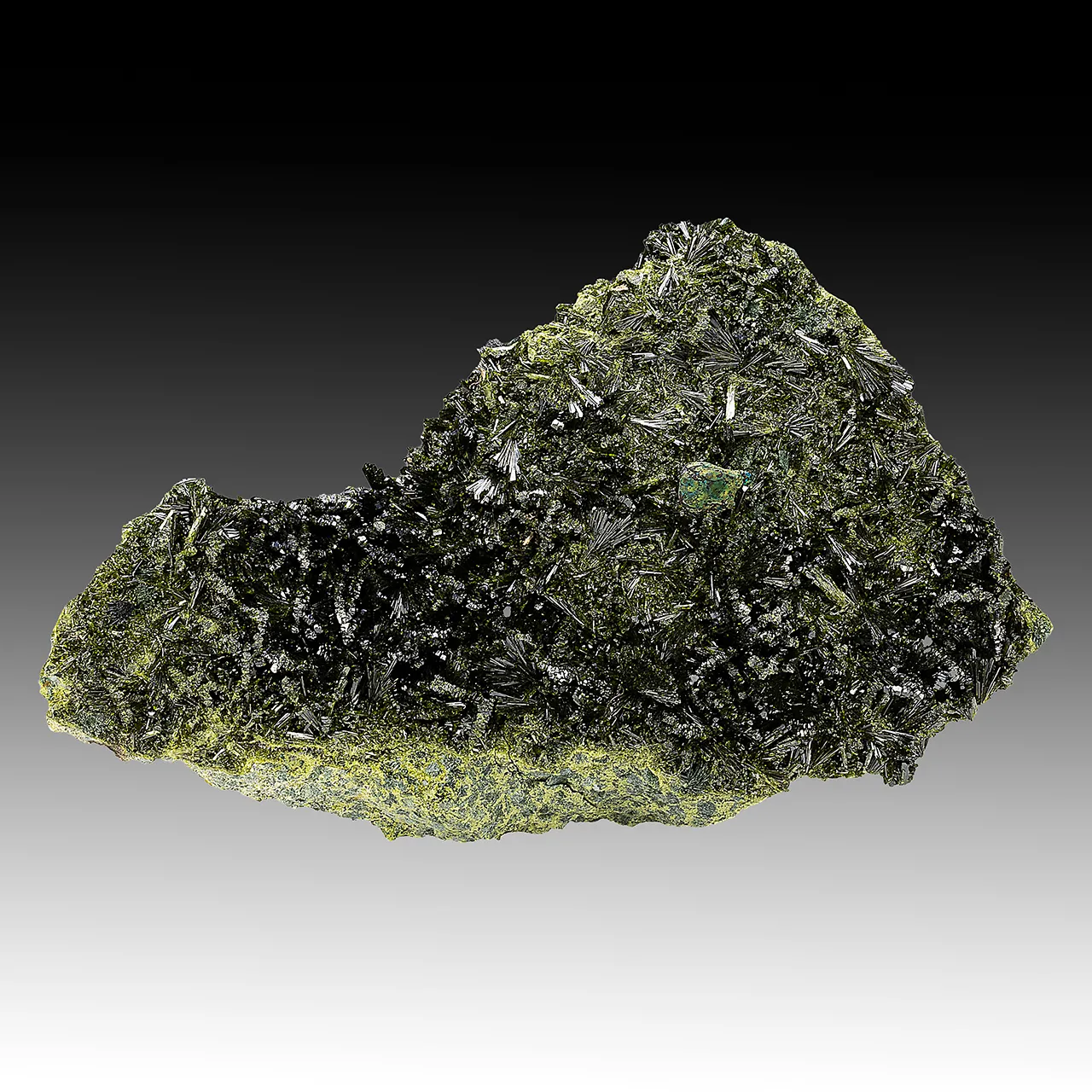 Epidote with Chalcopyrite - image 1