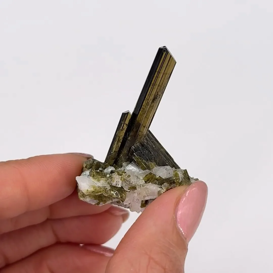 Epidote with Orthoclase var. Adularia - image 2
