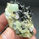 Epidote with Prehnite, Quartz - image 2