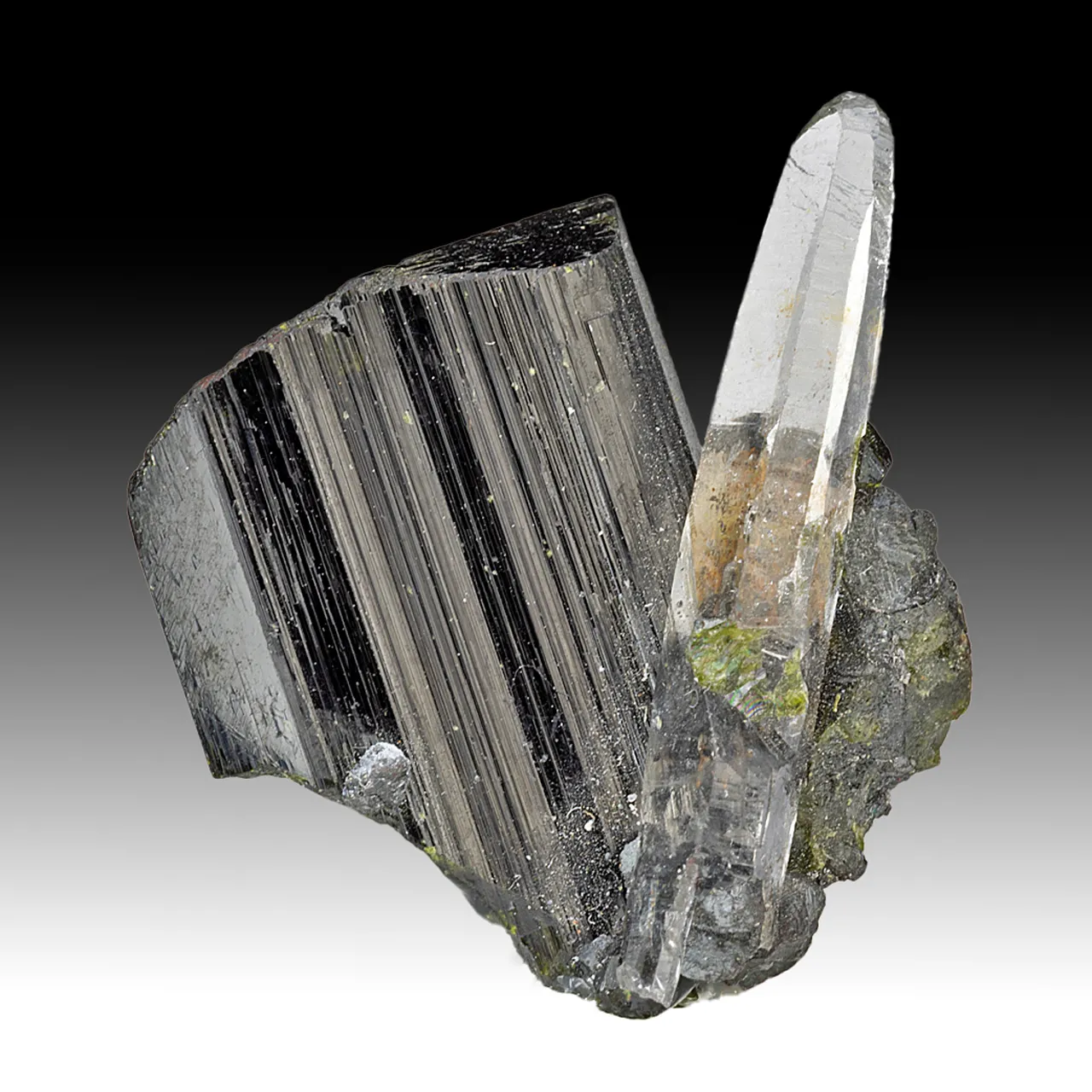 Epidote with Quartz - image 1