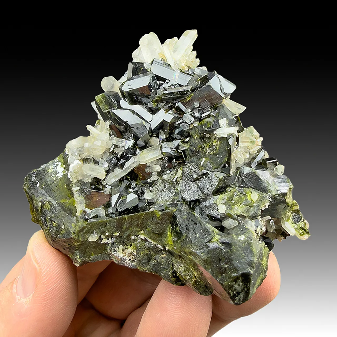 Epidote with Quartz - image 1