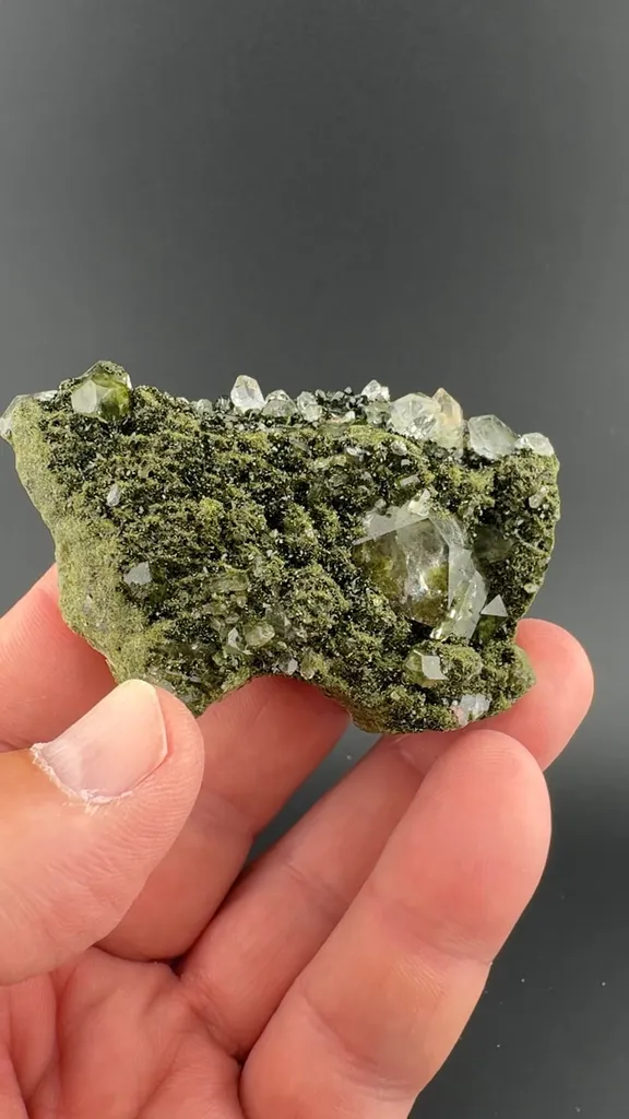 Epidote with Quartz image