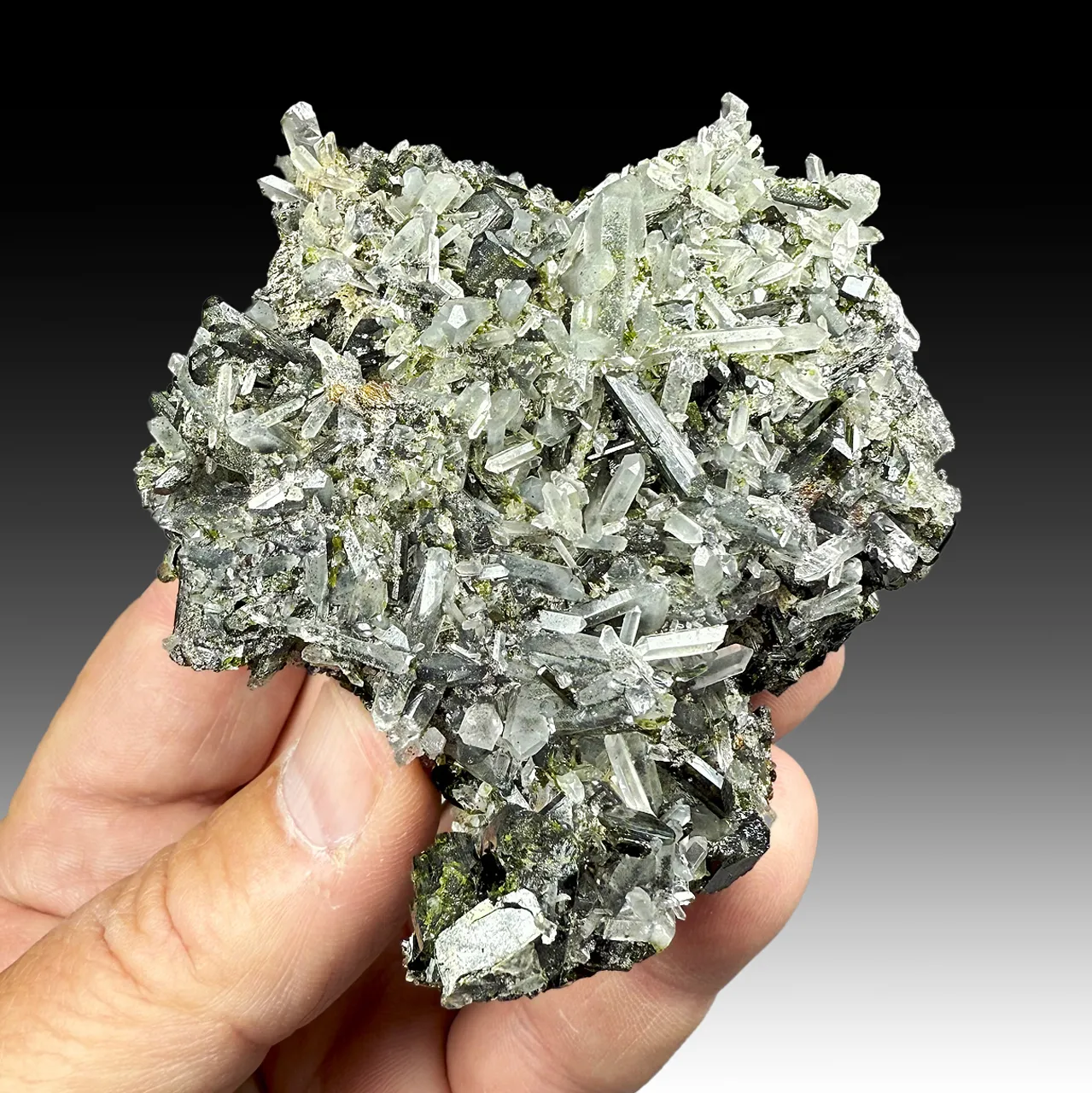 Epidote with Quartz - image 1