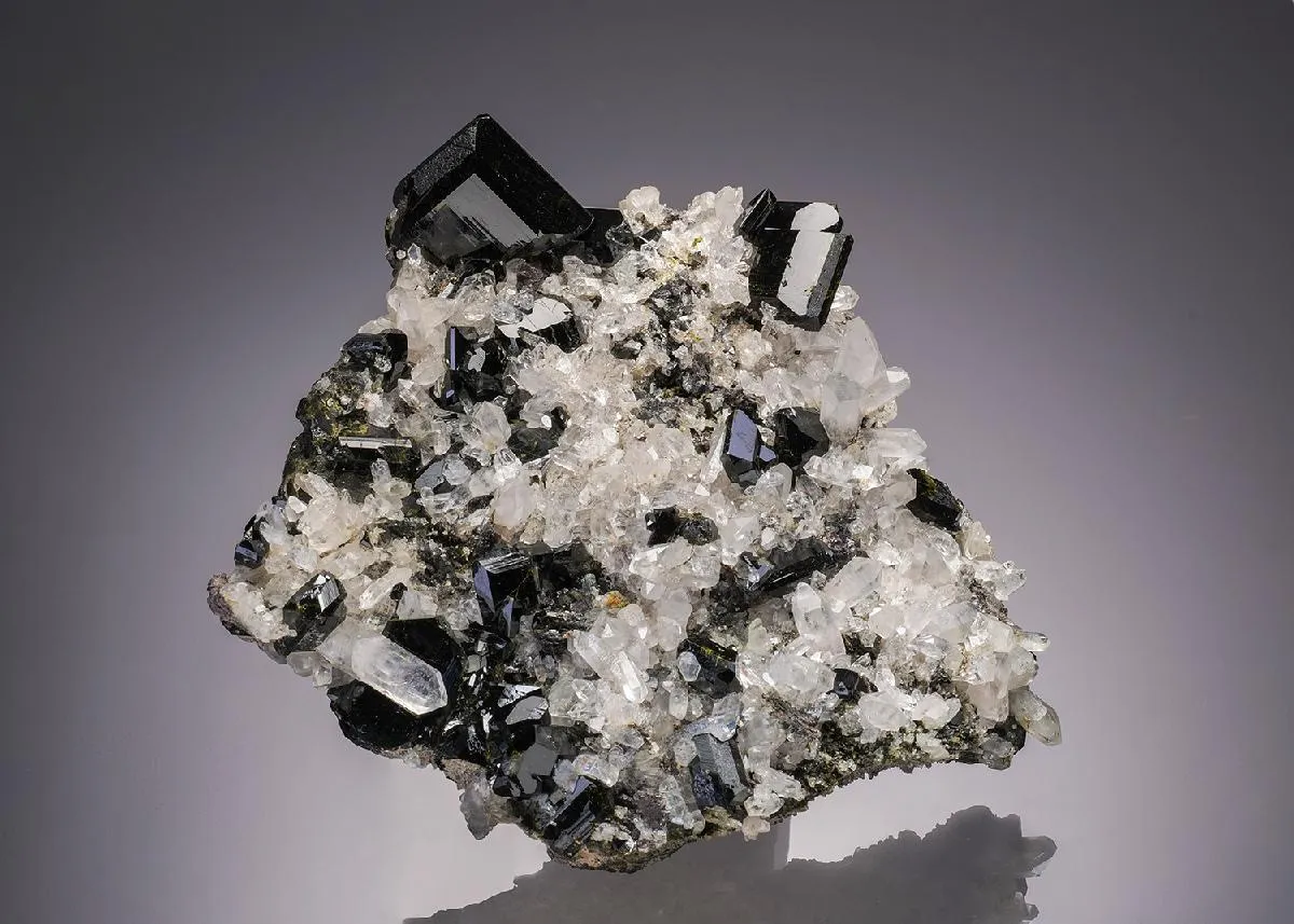 Epidote with Quartz - image 1